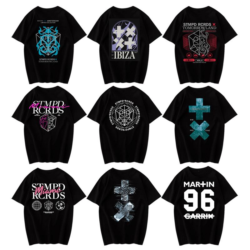 Martin garrix martin garrix martin garrix little martin เสื้อยืด EDC 100 big dj สินค้า vac เทศกาลดนต
