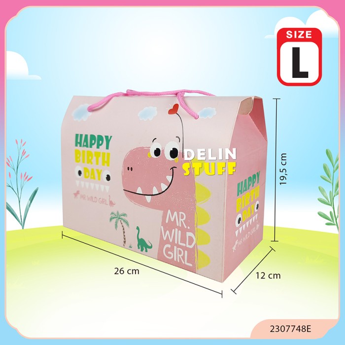Dino Children 's Birthday Goodie Bag/Birthday Gift Box