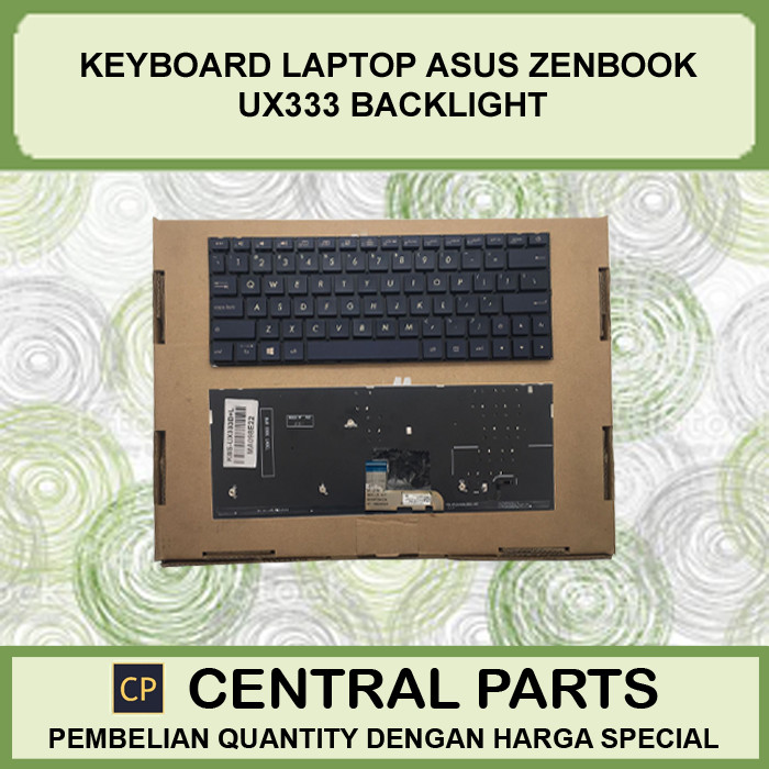 Asus Zenbook 13 UX333 UX333f UX333fa UX333flc UX333fn Backlite แป้นพิมพ์แล็ปท็อป
