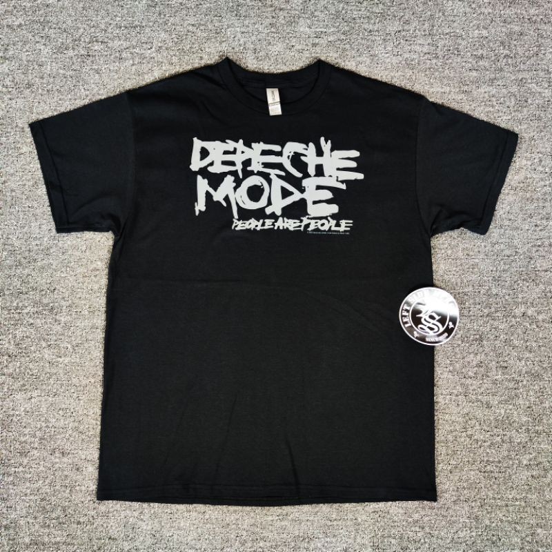 เสื้อยืดวงดนตรี DEPECHE MODE - PEOPLE ARE PEOPLE (อย่างเป็นทางการ)