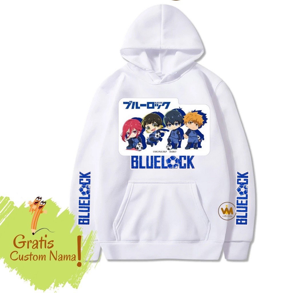 BLUE LOCK ANIME HOODIE / BLUELOCK ANIME CHILDRENS HOODIE / DMOOND