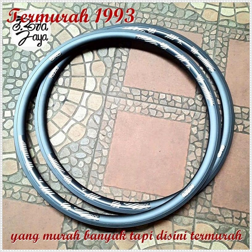 Hitam ขอบ OXO R35FV 700c 32H DISC ALLOY สีดําอะไหล่จักรยาน