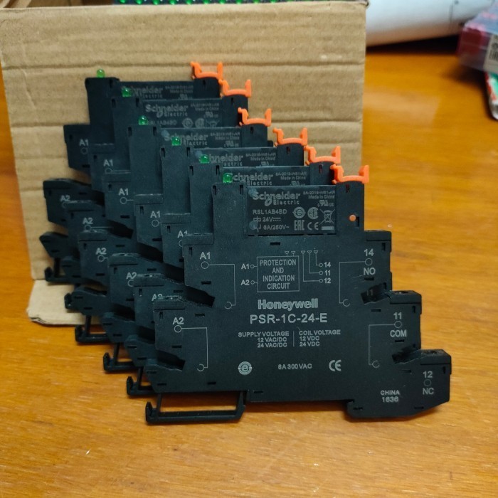 ล่าสุด Psr-1C-24-E + Rs1Ab4Bd 24Vdc Slim Relay Schneider จัดส่งฟรี