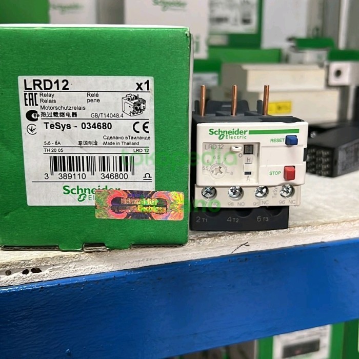 โอเวอร์โหลดความร้อนล่าสุด Lrd12 Lrd 12 Schneider ประหยัด