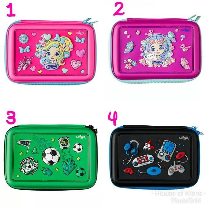 Smiggle Squad Scented Hardtop Pencil Case - กล่องดินสอ Smiggle Limited Edition