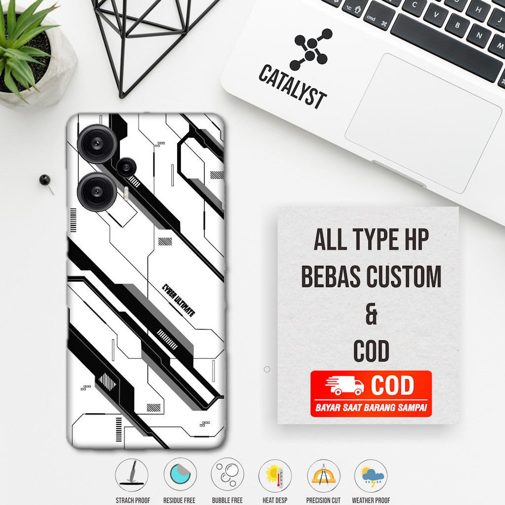 Poco F5 Fullbody Skin - ซื้อ 1 แถม 2 - Cyber Ultimate รหัส MI6K