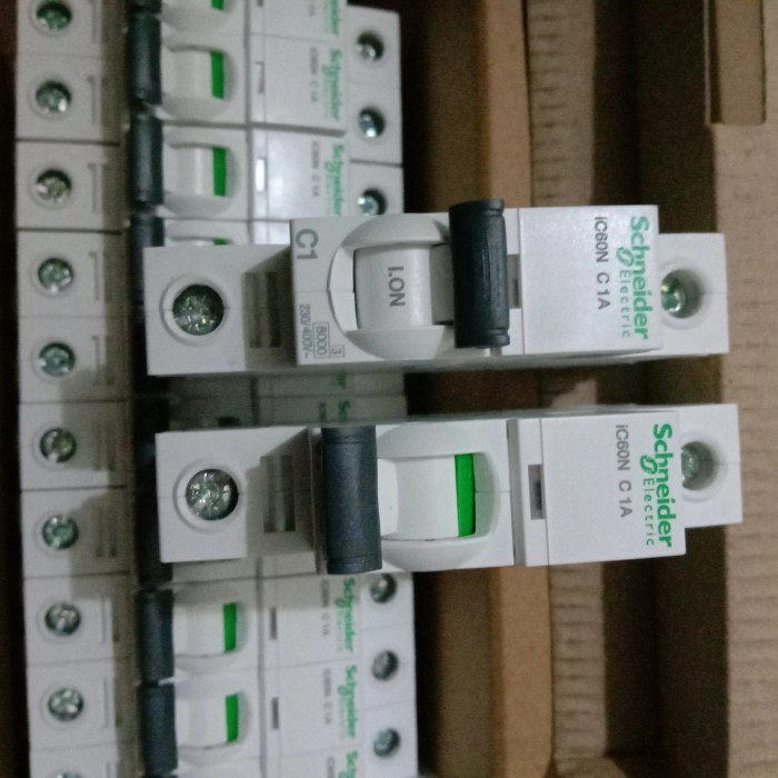 Mcb Schneider Ic60N 1P 1A Sni ต้นฉบับ