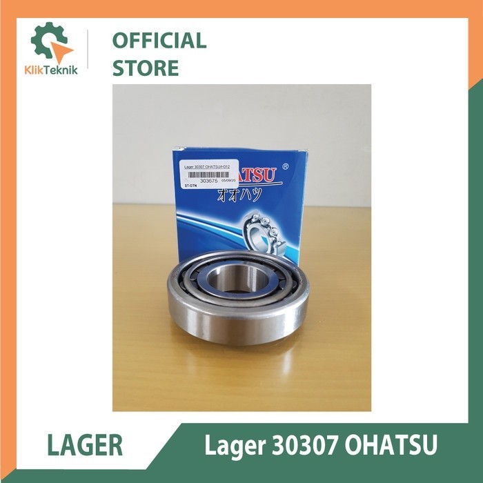 แบริ่ง 30307 โอฮาสึ (เพลากระบอกบนสําหรับผสมปูน)