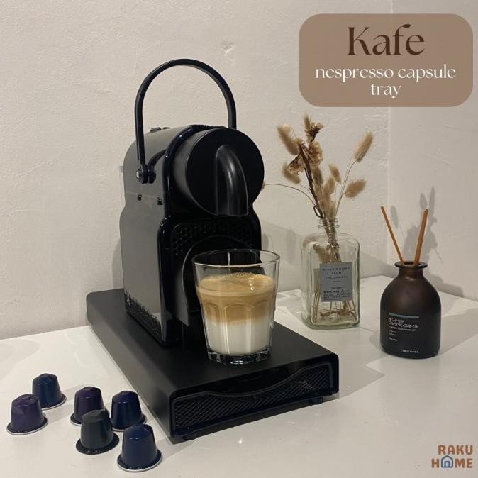 Cafe Coffee Capsule Nespresso Holder Storage Drawer GTM Coffee Capsule Holder