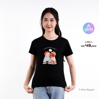 &lt;Unk&gt; เสื้อยืด ลาย Keep Secret Black Kaos 1B000