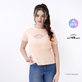 &lt;Unk&gt; เสื้อยืด ลาย Adena Peach 1B000