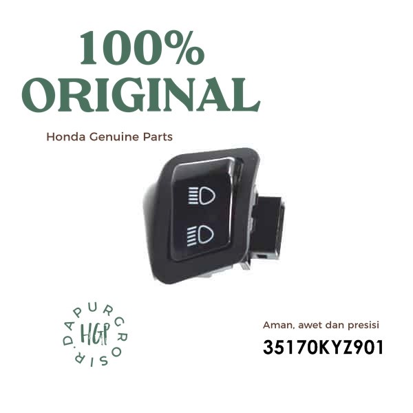 Beat Fi สวิตช์ไฟสูงและต่ํา, หน่วยสวิตช์หรี่ไฟ AMM ดั้งเดิม - 35170KYZ901