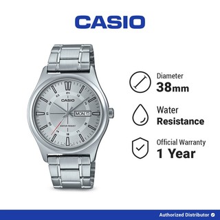 Casio Jam Tangan Pria MTP-V006D-7CUDF Original Analog Silver