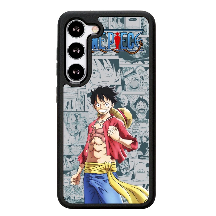 Case Casing Softcase Hardcase Samsung Galaxy S23 FE 5G One Piece Comics Luffy AO0078