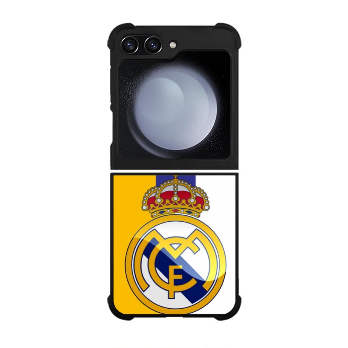 Case Casing Softcase Hardcase Samsung Galaxy Z Flip 5 5G Real Madrid Logo X3101