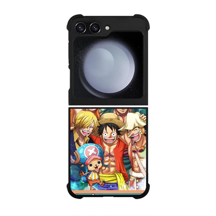Case Casing Softcase Hardcase Samsung Galaxy Z Flip 5 5G One Piece Team AO0068