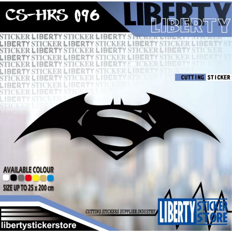 สติ๊กเกอร์ตัดลาย Batman vs Superman Superman vs Batman Marvel Cutting ตัดเอง