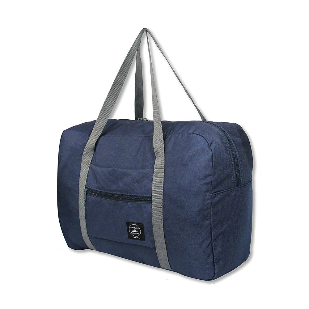 กระเป๋าเดินทาง Duffel แบบพับได้ กระเป๋าเดินทาง Duffel Navy Blue Maroon Red