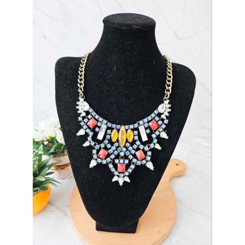 สร้อยคอสามเหลี่ยมมหาสมุทรสีน้ําเงิน - npr490159