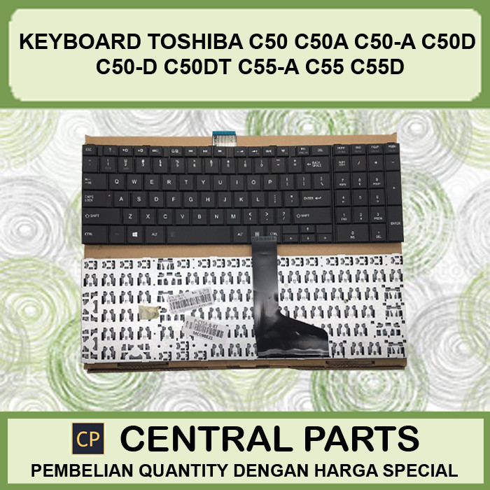 Toshiba Satellite C50a C50 C50-a C50d C50-d C50dt คีย์บอร์ดที่รองรับ
