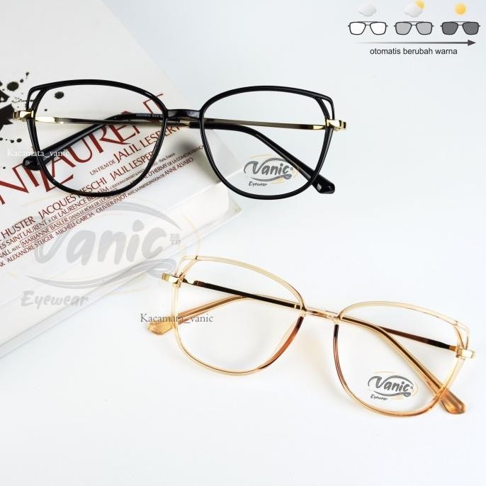 Trend Of Women 's Photochromic Glasses Light Frame Limited Edition