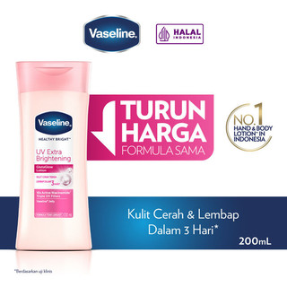 Vaseline Lotion Healthy Bright UV Extra Brightening 200ml