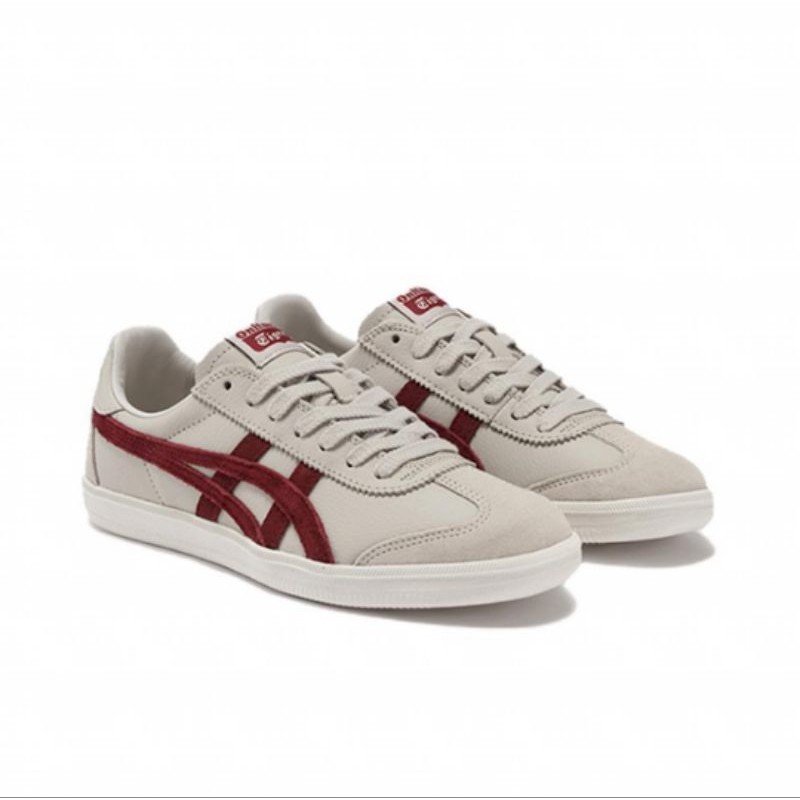 Onitsuka TIGER TOKUTEN สีขาว BIGIE สีแดง