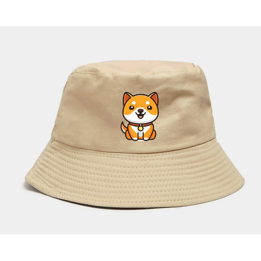 หมวกถังลายพราง Crypto Meme Coin Baby Doge