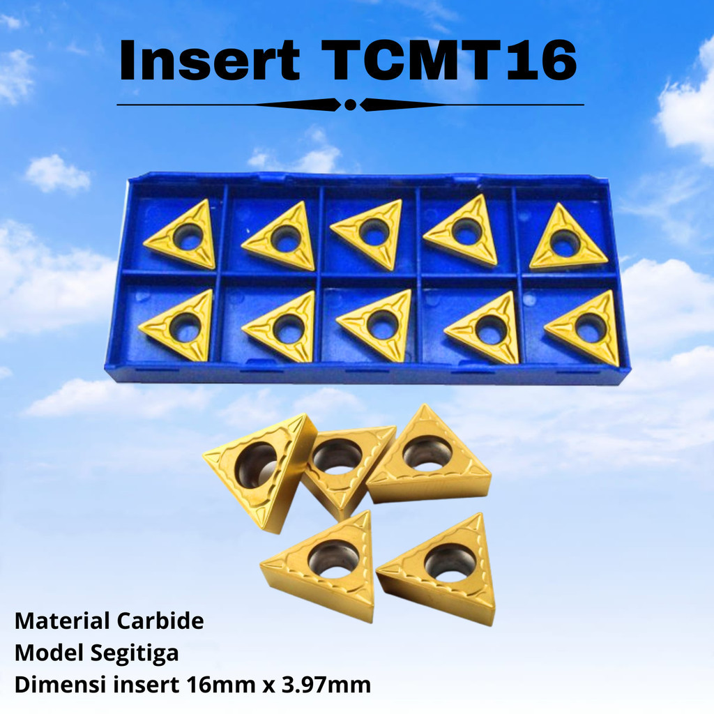 Ms7 TCMT 16 คาร์ไบด์ใส่ TCMT16 T304