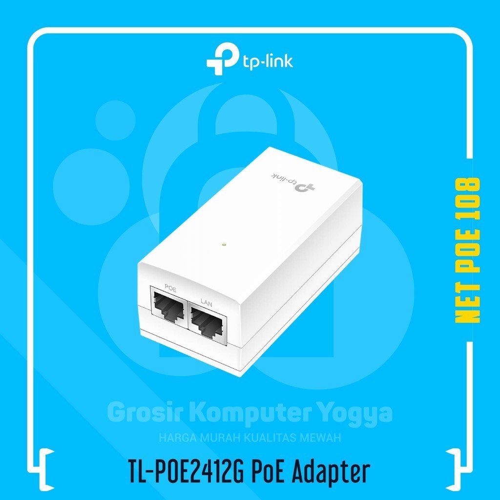 TP-Link TL-POE2412G 24V Plug-and-Play PoE Adapter