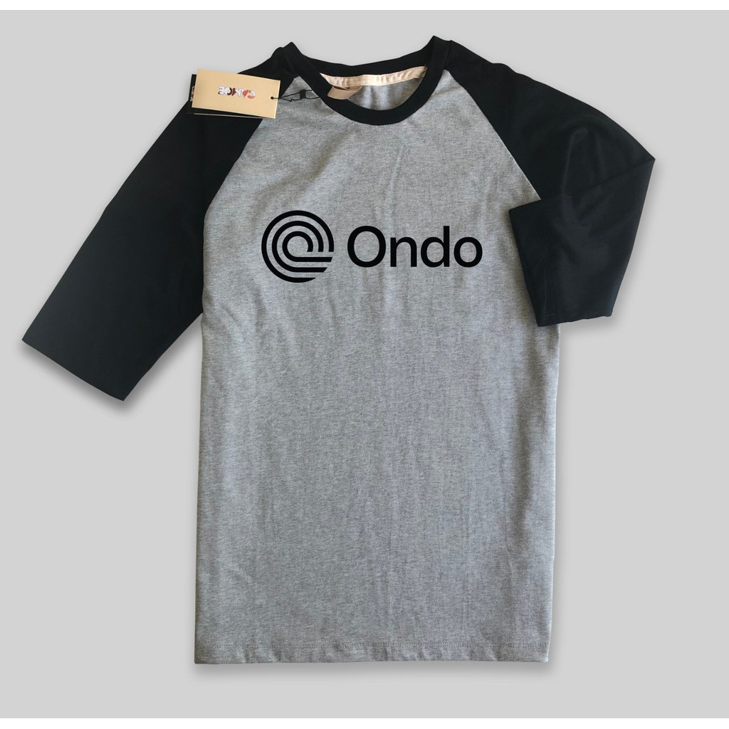 เสื้อยืด Crypto Ondo Finance RWA Raglan