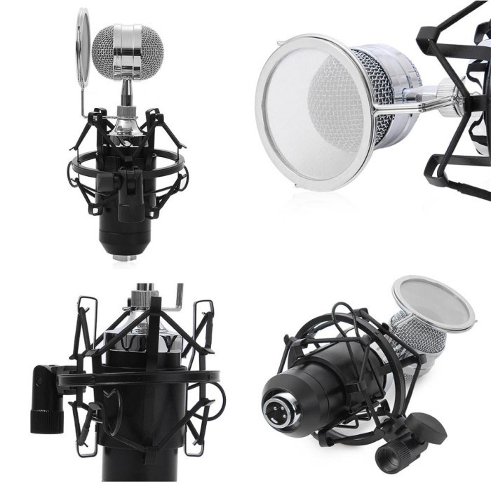 +++++] BM8000 Condenser Microphone with Shock Proof Mount