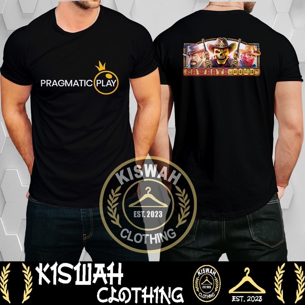 เสื้อยืด Cowboys Gold Pragmatic Play DB Game Clothes