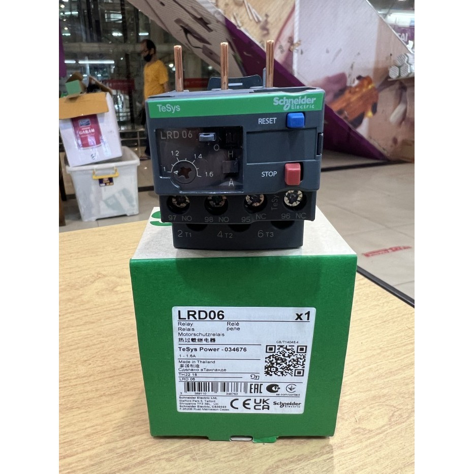 พร้อม Schneider Overload Lrd 06 Lrd06 ประเภทราคาพิเศษ