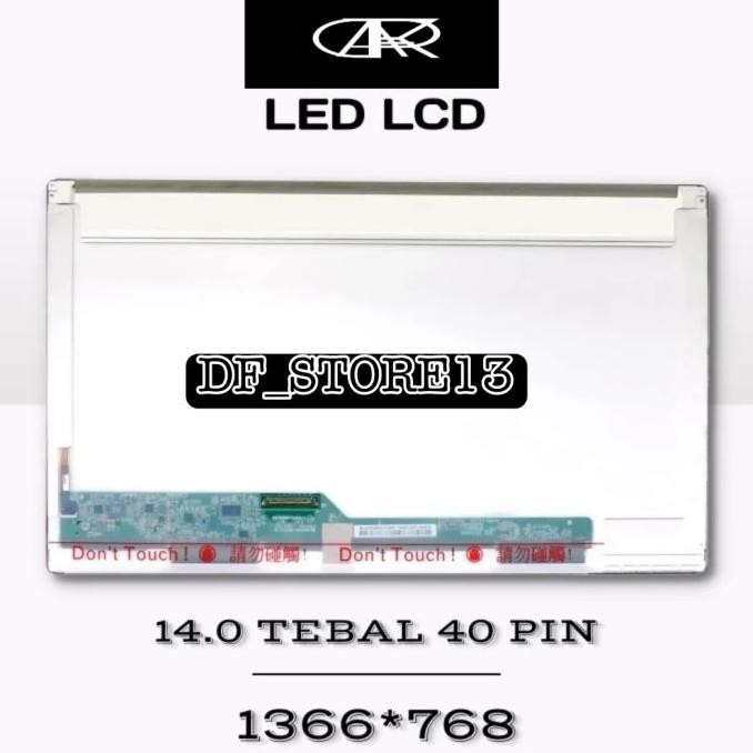 LCD LED 14.0" ความหนา 40 พิน B140XW01 V.8 V.9 SAVE