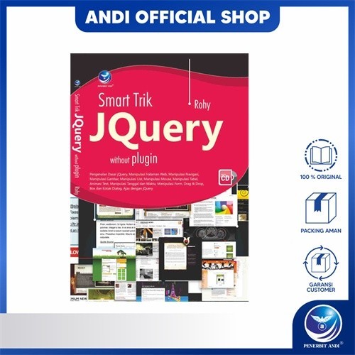 Andi สํานักพิมพ์ - เทคนิคอัจฉริยะ Jquery แบบไม่มีปลั๊กอิน+cd