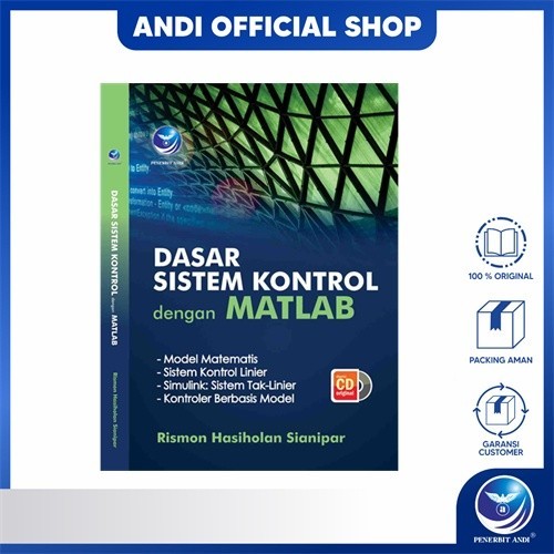 Andi สํานักพิมพ์ - หนังสือระบบควบคุมพื้นฐานพร้อม Matlab - Rismon Hasiholan Sianipar