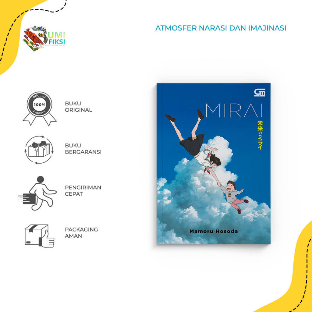 หนังสือ Mirai Novel - Mamoru Hosuda - Gramedia Pustaka Utama - Bumifiction