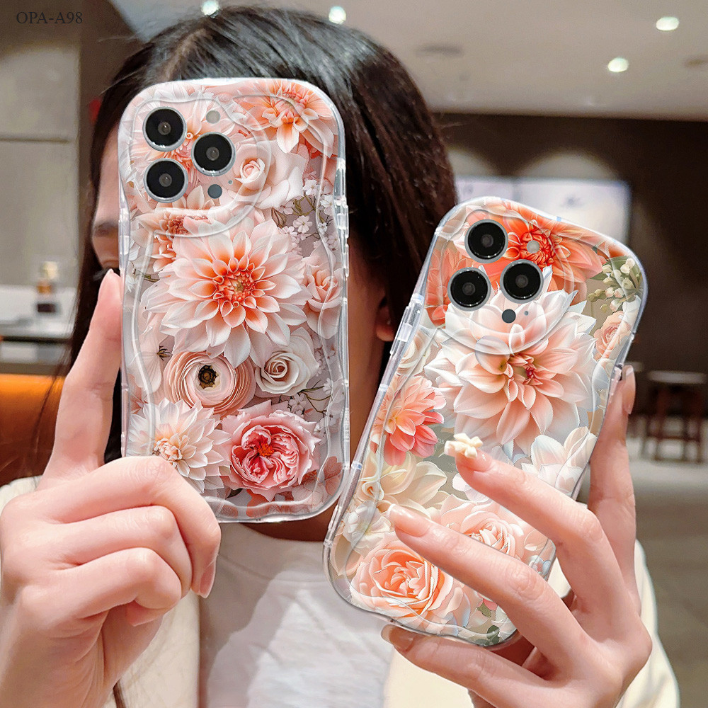 เคส Hp Untuk OPPO A5 A5i A60 A79 A98 A7 A5S A11K A12 A3S A12E A15 A15S A16 A16S A16K A16E A16E A16 A