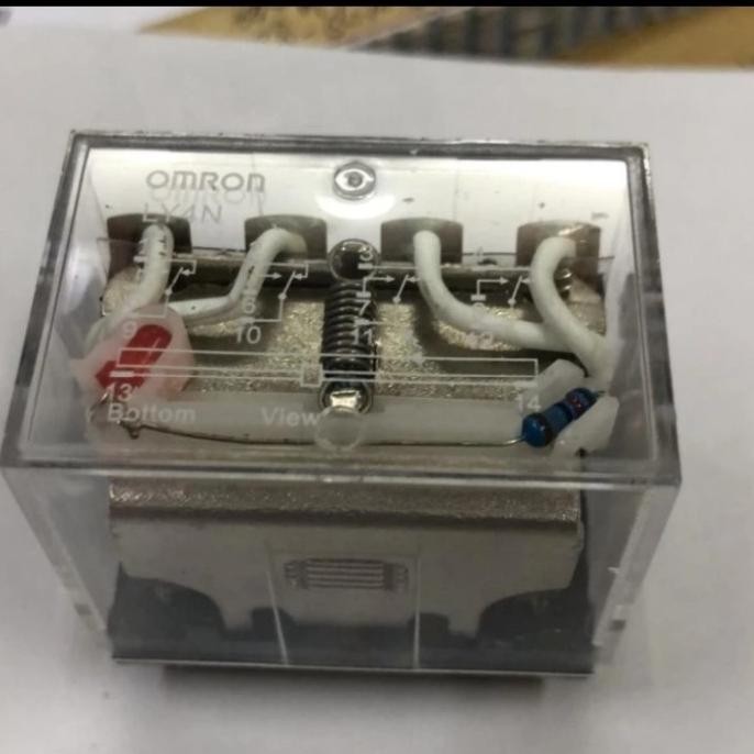 รีเลย์ Ly4N 48Vdc+Socket ต้นฉบับ Omron