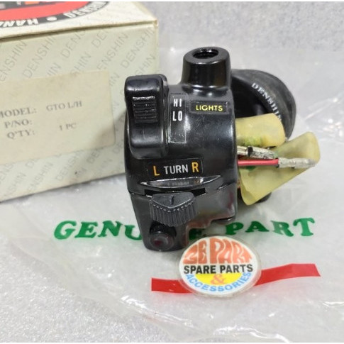 Gto สวิทช์ผู้ถือไฟซ้าย sen Horn Kawasaki Binter GTO Limited Item Rare Item Classic รถจักรยานยนต์อะไห