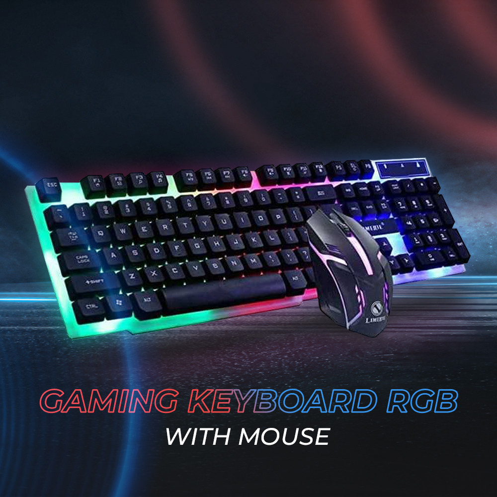 [QS] Limeide Combo Gaming Keyboard RGB พร้อมเมาส์ - GTX300