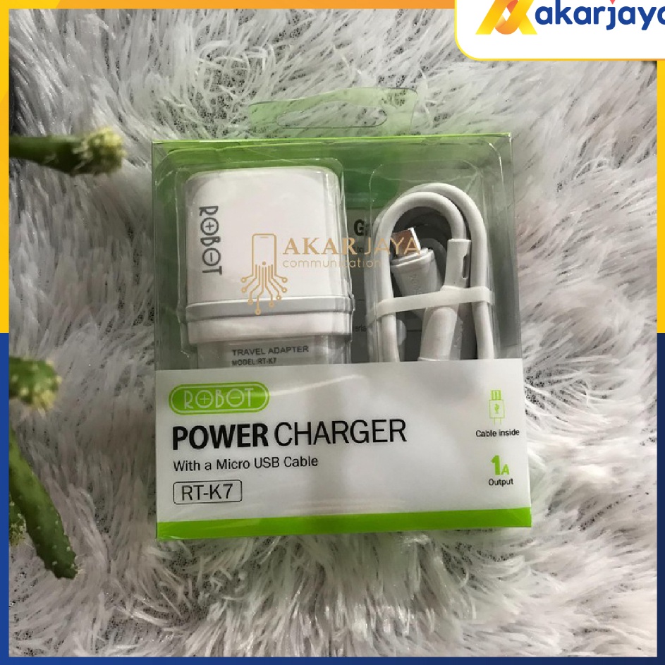 Pro Hemat3z3Yn CHARGER ROBOT RT-K7 QUICK CHARGER 5V/1A - QUICK CHARGER ROBOT RT-K7 - BC