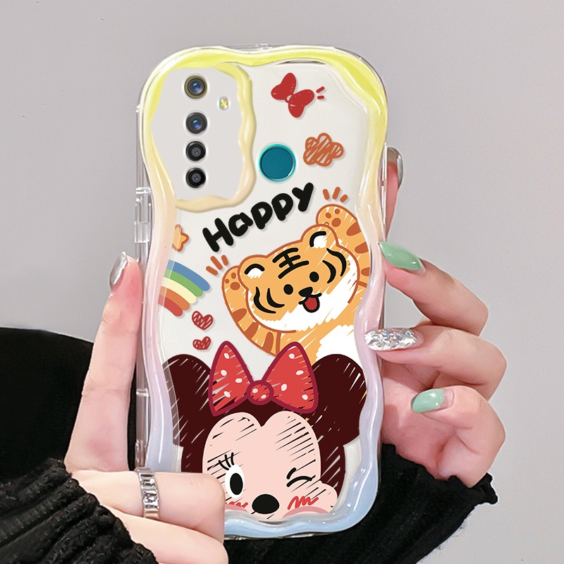 HPเคสโทรศัพท์สําหรับRealme 5 5i 5s 5 Pro 6i C3 C3i Q Narzo 10 10A 20Aกรณีกันกระแทกเคสโทรศัพท์ใสพื้นผ