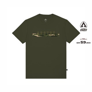 ใหม่!!! เสื้อยืด ลาย Geo Army Green AAAAA