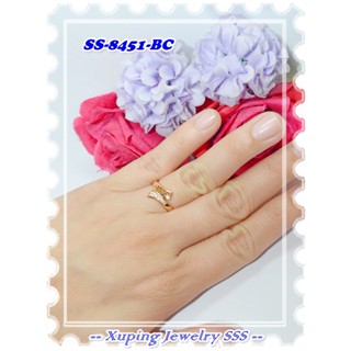 แหวนชุบทอง 18k SS-8451-BC แบรนด์แท้