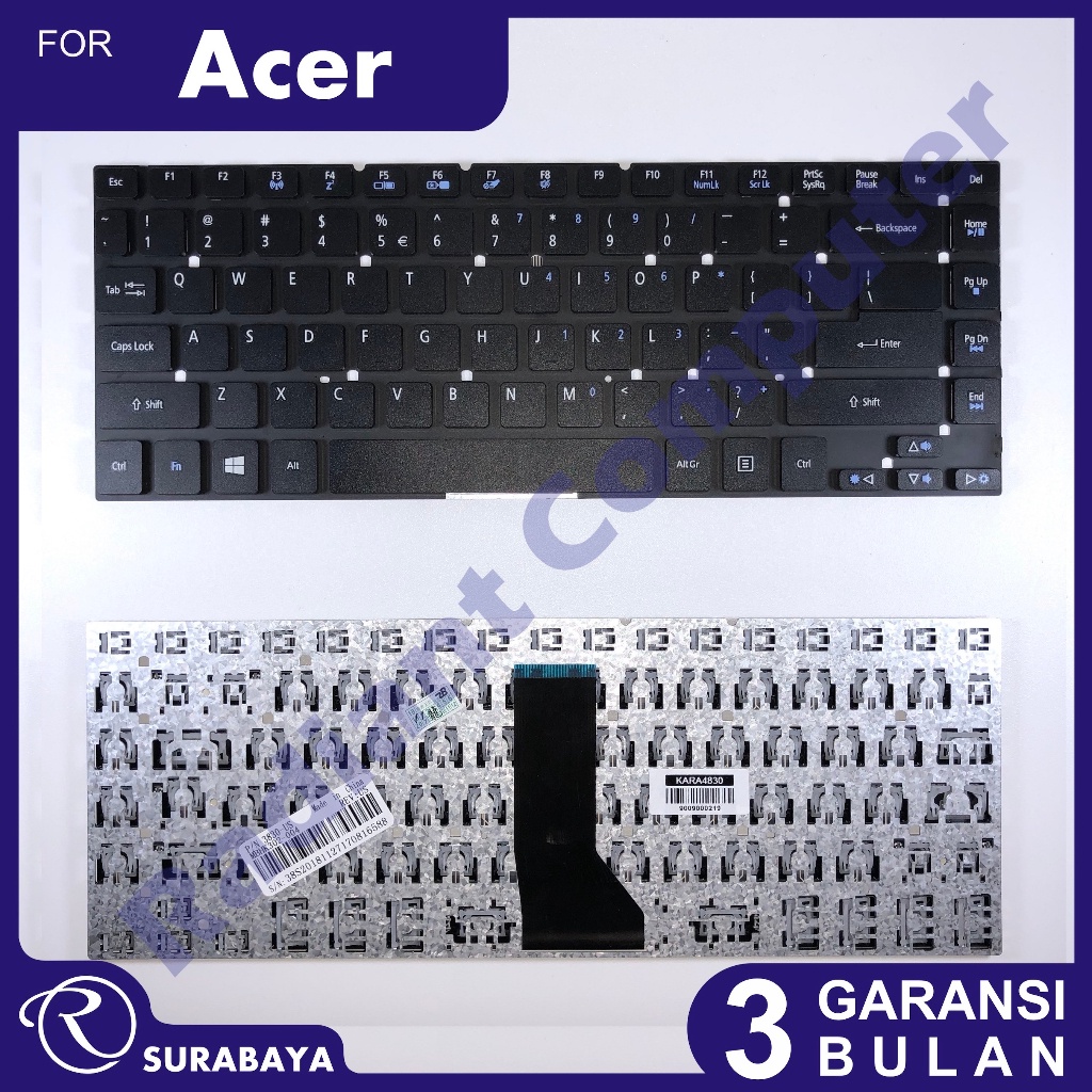 คีย์บอร์ด Acer Aspire ES1-2011 ES1-431 ES1-511