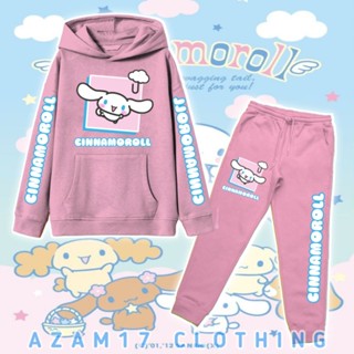 เสื้อแจ็กเก็ต เสื้อสูท มีฮู้ด ลาย Cinnamoroll Free สําหรับเด็กผู้ชาย และเด็กผู้หญิง