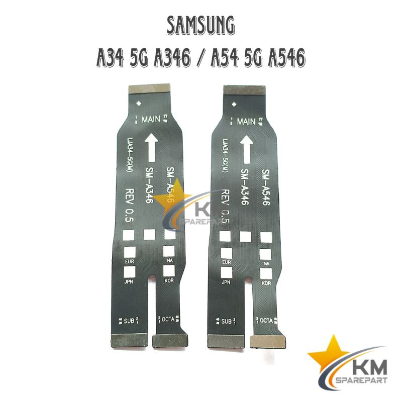Mesin เมนบอร์ดเชื่อมต่อเครื่องยนต์ แบบยืดหยุ่น สําหรับ Samsung A34 5G A54 5G