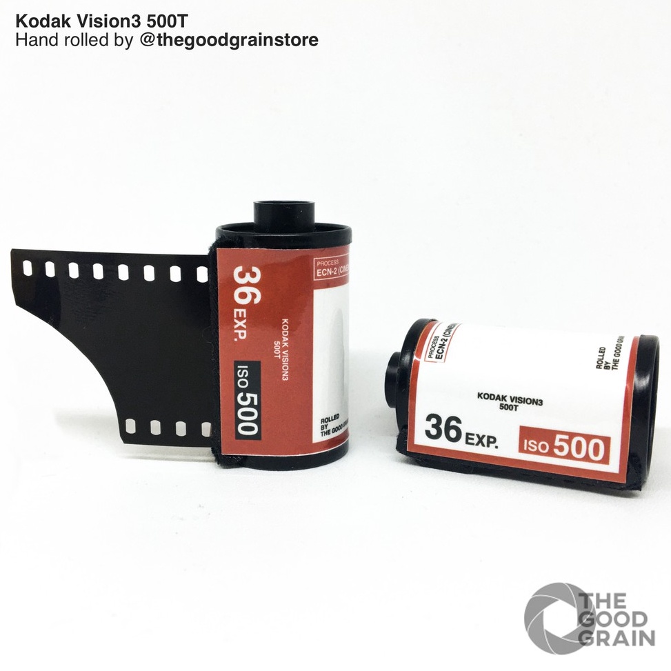 ฟิล์มม้วน 35mm Kodak Vision 3 500T (ECN-2) 36 เปิดรับ - The Good Grain